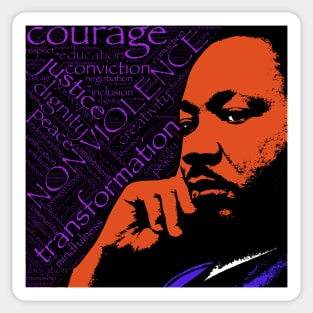 MLK 4 Sticker